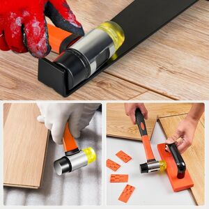 Sans Marque/générique Kit D'Installation De Parquet En Bois Stratifié 43 Pièces Résistant Avec Maillet - Publicité Sans Marque/générique Kit D'Installation De Parquet En Bois Stratifié 43 Pièces Résistant Avec Maillet - Publicité