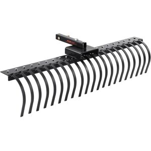 Vevor Râteau de Paysage - 1524 x 450 x 410 mm, 21 dents en acier - Compatible avec systèmes de tracteur - Publicité Vevor Râteau de Paysage - 1524 x 450 x 410 mm, 21 dents en acier - Compatible avec systèmes de tracteur - Publicité
