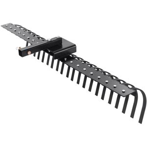 Uimoso Râteau Déchaumeur À Gazon 1524 Mm Avec 21 Dents En Acier Et Connecteur 50 Mm - Publicité Uimoso Râteau Déchaumeur À Gazon 1524 Mm Avec 21 Dents En Acier Et Connecteur 50 Mm - Publicité