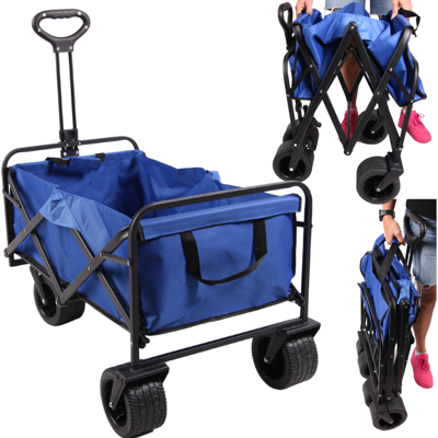 Sans Marque Chariot De Jardin Et De Plage Pliable Pour Le Transport 100 Kg - Publicité Sans Marque Chariot De Jardin Et De Plage Pliable Pour Le Transport 100 Kg - Publicité