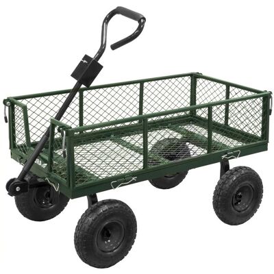 Dedra* Chariot De Jardin Avec Filet 96*50*80cm - Dedn1011 - Publicité Dedra* Chariot De Jardin Avec Filet 96*50*80cm - Dedn1011 - Publicité