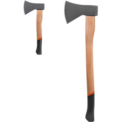 GT GARDEN - Set di 2 assi: ascia + accetta - Haches et Hachuelas - Publicité GT GARDEN - Set di 2 assi: ascia + accetta - Haches et Hachuelas - Publicité