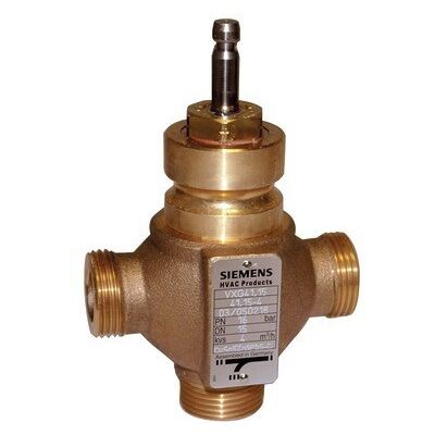 Vanne Siège 3v 20mm M2\"1/4 Kvs 25- Siemens - Vxg41.4001 - Publicité Vanne Siège 3v 20mm M2\"1/4 Kvs 25- Siemens - Vxg41.4001 - Publicité