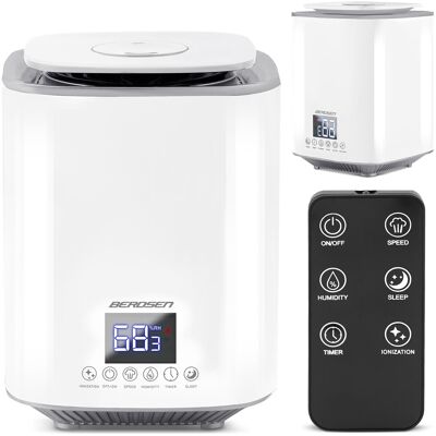 Bestway Humidificateur D'Air Blanc Berdsen Bd-502 - Publicité Bestway Humidificateur D'Air Blanc Berdsen Bd-502 - Publicité