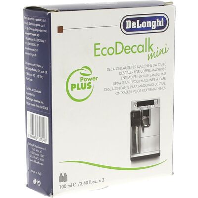 DeLonghi - Lotto da 2 - Anticalcare 500ml ecodecalk - Nettoyant pour machines à café - Publicité DeLonghi - Lotto da 2 - Anticalcare 500ml ecodecalk - Nettoyant pour machines à café - Publicité