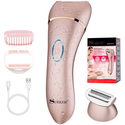 Surker Épilateur Pour Femmes Épilateur Sans Fil Lady Shaver Pro Épilateur - Publicité Surker Épilateur Pour Femmes Épilateur Sans Fil Lady Shaver Pro Épilateur - Publicité