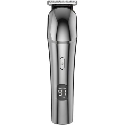 Avizar Tondeuse Cheveux Sans Fil 5w Étanche Rechargeable Avec Écran Led Argent - Publicité Avizar Tondeuse Cheveux Sans Fil 5w Étanche Rechargeable Avec Écran Led Argent - Publicité