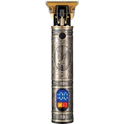 Sokany Tondeuse Pour Barbe / Cheveux Motif Aigle Avec Écran Led Traçage Précis - Publicité Sokany Tondeuse Pour Barbe / Cheveux Motif Aigle Avec Écran Led Traçage Précis - Publicité