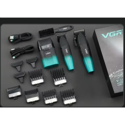 Vgr Coffret Rasoir Électrique Barbe Cheveux Professionnel Gvr V-640 S3 Sans Fil - Publicité Vgr Coffret Rasoir Électrique Barbe Cheveux Professionnel Gvr V-640 S3 Sans Fil - Publicité