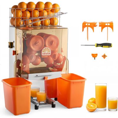 Vevor Presse Agrumes Professionnel Extracteur De Jus Électrique 20 Oranges/min - Publicité Vevor Presse Agrumes Professionnel Extracteur De Jus Électrique 20 Oranges/min - Publicité