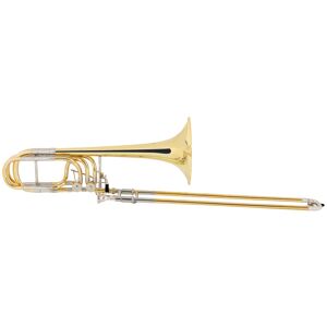 Lechgold Trombone Basse A Coulisse En Sib/fa/solb Laque Laiton Valves Rotatives Housse - Publicité Lechgold Trombone Basse A Coulisse En Sib/fa/solb Laque Laiton Valves Rotatives Housse - Publicité