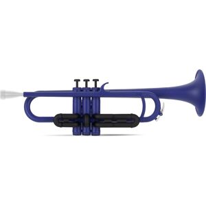 Classic Cantabile Plastique Trompette Sib Bell: 129mm Super Léger Avec Embouchure & Étui Bleu Mat - Publicité Classic Cantabile Plastique Trompette Sib Bell: 129mm Super Léger Avec Embouchure & Étui Bleu Mat - Publicité