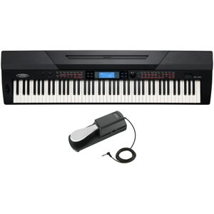 Classic Cantabile Piano Numerique Clavier Electronique Synthetiseur E-Piano 128 Voix Set Pedale - Publicité Classic Cantabile Piano Numerique Clavier Electronique Synthetiseur E-Piano 128 Voix Set Pedale - Publicité