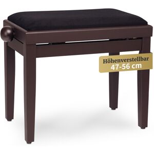 Classic Cantabile Banquette De Piano Clavier Numerique Tabouret Banc Bois Reglable Palissandre Mat - Publicité Classic Cantabile Banquette De Piano Clavier Numerique Tabouret Banc Bois Reglable Palissandre Mat - Publicité
