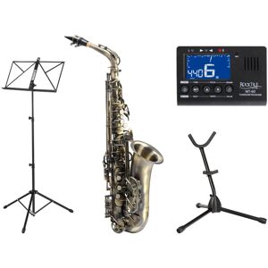 Classic Cantabile Saxophone Instrument A Vent Bois Alto Set Supporte Accordeur Metronome Pupitre - Publicité Classic Cantabile Saxophone Instrument A Vent Bois Alto Set Supporte Accordeur Metronome Pupitre - Publicité