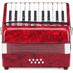 Classic Cantabile Accordeon Concertina De Enfants Debutants 8 Basse 22 Touches Poche Sangles Rouge - Publicité Classic Cantabile Accordeon Concertina De Enfants Debutants 8 Basse 22 Touches Poche Sangles Rouge - Publicité