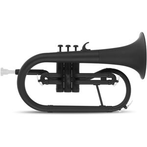 Classic Cantabile Cornet Bugle À Pistons Perinet Trompette Plastique Sib Noir Mat Embouchure Étui - Publicité Classic Cantabile Cornet Bugle À Pistons Perinet Trompette Plastique Sib Noir Mat Embouchure Étui - Publicité