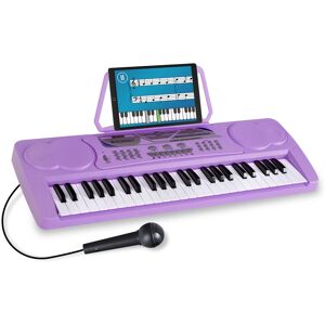 Mcgrey Synthétiseur Piano Numérique Clavier 49 Touches 16 Sons Débutant Set Mic Violet - Publicité Mcgrey Synthétiseur Piano Numérique Clavier 49 Touches 16 Sons Débutant Set Mic Violet - Publicité