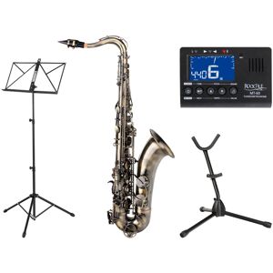 Classic Cantabile Saxophone Tenor Fis Fa# Laiton Jaune Antique Set Coffre Embouchure Pupitre Gants - Publicité Classic Cantabile Saxophone Tenor Fis Fa# Laiton Jaune Antique Set Coffre Embouchure Pupitre Gants - Publicité