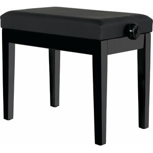 Classic Cantabile Banquette Piano Clavier Tabouret Banc Reglable À Croise Similicuir Noir Brillant - Publicité Classic Cantabile Banquette Piano Clavier Tabouret Banc Reglable À Croise Similicuir Noir Brillant - Publicité