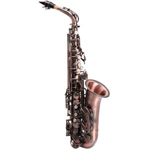 Classic Cantabile Saxophone Alto Instrument A Vent Bois Rouge Antique Laiton Set Etui Embouchure - Publicité Classic Cantabile Saxophone Alto Instrument A Vent Bois Rouge Antique Laiton Set Etui Embouchure - Publicité