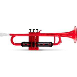 Classic Cantabile Trompette En Sib Plastique Abs 3 Piston Perinet Aluminium + Housse Embout Rouge - Publicité Classic Cantabile Trompette En Sib Plastique Abs 3 Piston Perinet Aluminium + Housse Embout Rouge - Publicité