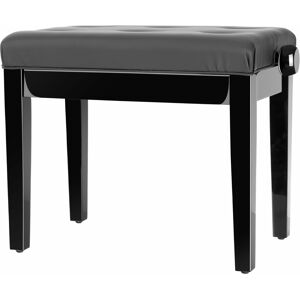 Classic Cantabile Banquette De Piano Banc Tabouret En Bois Et Similicuir Réglable Noir Brillant - Publicité Classic Cantabile Banquette De Piano Banc Tabouret En Bois Et Similicuir Réglable Noir Brillant - Publicité