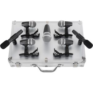 Pronomic Set Microphones Dynamique Batterie Micro Drum Studio Enregistrement Coffre Clip - Publicité Pronomic Set Microphones Dynamique Batterie Micro Drum Studio Enregistrement Coffre Clip - Publicité