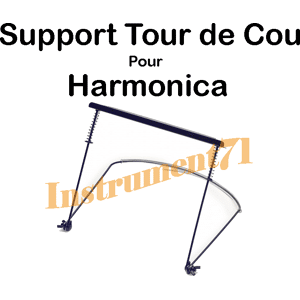 Stagg Support Tour De Cou Pour Jouer De Harmonica Main Libre - Publicité Stagg Support Tour De Cou Pour Jouer De Harmonica Main Libre - Publicité