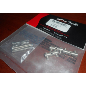 New 3 Saddles Fender Telecaster Vintage- Nickel - Threated 0992090000 Guitare - Publicité New 3 Saddles Fender Telecaster Vintage- Nickel - Threated 0992090000 Guitare - Publicité