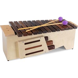 Classic Cantabile Alto Xylophone Instrument Percussion De Main Orchestre 16 Tonalites Maillets Set - Publicité Classic Cantabile Alto Xylophone Instrument Percussion De Main Orchestre 16 Tonalites Maillets Set - Publicité