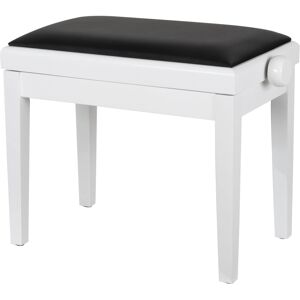 Classic Cantabile Banquette De Piano Clavier Tabouret Banc Reglable Similicuir Noir En Bois Blanc - Publicité Classic Cantabile Banquette De Piano Clavier Tabouret Banc Reglable Similicuir Noir En Bois Blanc - Publicité