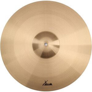 Xdrum Cymbale Crash Ride 18'' Cymbal Laiton Batterie Percussion Débutant Medium Sono - Publicité Xdrum Cymbale Crash Ride 18'' Cymbal Laiton Batterie Percussion Débutant Medium Sono - Publicité