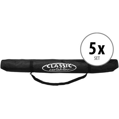 Classic Cantabile 5x Sac Housse Transport Etui Pour Trepied Support Micro Microphone Longeur 103cm - Publicité Classic Cantabile 5x Sac Housse Transport Etui Pour Trepied Support Micro Microphone Longeur 103cm - Publicité