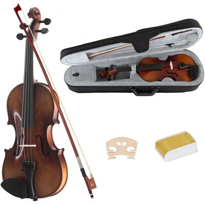 Classic Cantabile Pack Violon 1/2 Pour Debutants En Bois De Erable Set Avec Etui Archet Colophane - Publicité Classic Cantabile Pack Violon 1/2 Pour Debutants En Bois De Erable Set Avec Etui Archet Colophane - Publicité