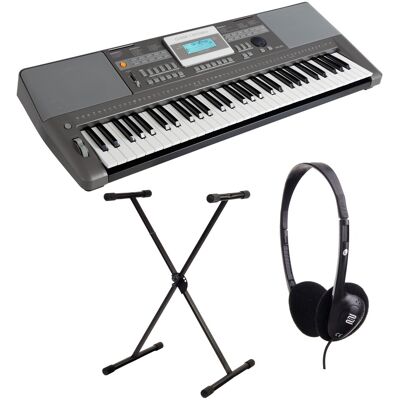 Classic Cantabile Clavier Piano Numérique Synthétiseur 61 Touches 508 Sons Usb Support Casque Set - Publicité Classic Cantabile Clavier Piano Numérique Synthétiseur 61 Touches 508 Sons Usb Support Casque Set - Publicité