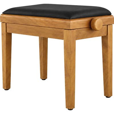 Classic Cantabile Banquette Piano Modèle A Chêne Mat Similicuir Noir Piano Réglable Banquette - Publicité Classic Cantabile Banquette Piano Modèle A Chêne Mat Similicuir Noir Piano Réglable Banquette - Publicité