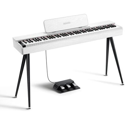 ♪donner Oura S100 Piano À Clavier Pondéré 88 Touches 3 Morceaux De Démonstration - Publicité ♪donner Oura S100 Piano À Clavier Pondéré 88 Touches 3 Morceaux De Démonstration - Publicité