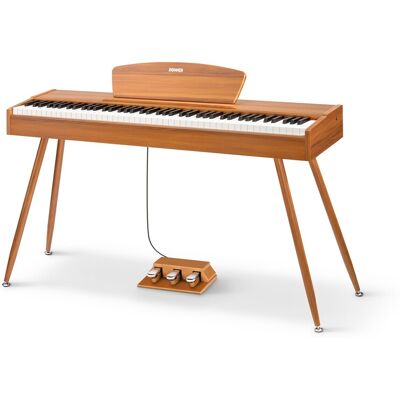 Donner Ddp-80 Clavier De Piano Numérique 88 Touches Lestées Action De Marteau Ii - Publicité Donner Ddp-80 Clavier De Piano Numérique 88 Touches Lestées Action De Marteau Ii - Publicité