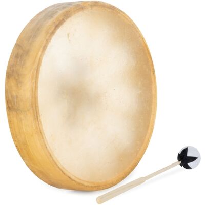 Classic Cantabile Tambour De Chaman Chamanique Meditation Avec Peau De Cheval 16\" (41cm) - Publicité Classic Cantabile Tambour De Chaman Chamanique Meditation Avec Peau De Cheval 16\" (41cm) - Publicité