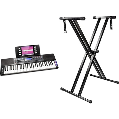 Piano Numérique Rockjam Rj640 Clavier 61 Touches Support + App Simply Piano Noir - Publicité Piano Numérique Rockjam Rj640 Clavier 61 Touches Support + App Simply Piano Noir - Publicité