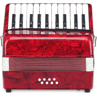 Classic Cantabile Accordeon Concertina De Enfants Debutants 8 Basse 22 Touches Poche Sangles Rouge - Publicité Classic Cantabile Accordeon Concertina De Enfants Debutants 8 Basse 22 Touches Poche Sangles Rouge - Publicité