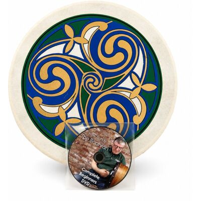 Bodhran Celtique Irlandais Traditionnel 12 Pouces Fait Main En Irlande - Publicité Bodhran Celtique Irlandais Traditionnel 12 Pouces Fait Main En Irlande - Publicité