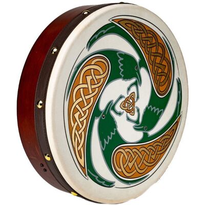 Bodhran Maker Commerce Équitable Traditionnel 12'' Irlandais Celtique Bodhran Avec Fouet & Dvd - Publicité Bodhran Maker Commerce Équitable Traditionnel 12'' Irlandais Celtique Bodhran Avec Fouet & Dvd - Publicité