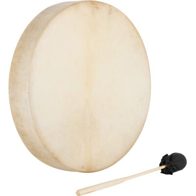 Classic Cantabile Tambour De Chaman Chamanique Meditation Avec Peau De Chevre 18\" (46cm) - Publicité Classic Cantabile Tambour De Chaman Chamanique Meditation Avec Peau De Chevre 18\" (46cm) - Publicité
