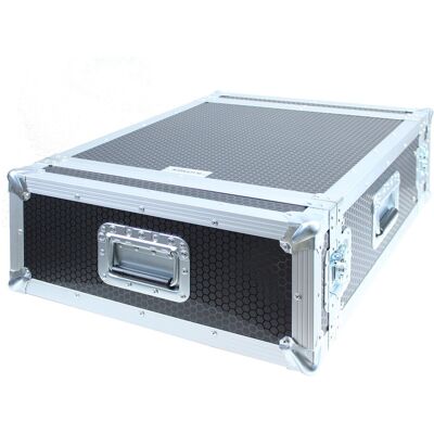 Kimex Flight Case Rack 19'', Capacité 4u, Double Porte - Publicité Kimex Flight Case Rack 19'', Capacité 4u, Double Porte - Publicité