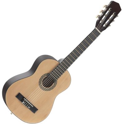 Classic Cantabile Classique Guitare Acoustique 1/4 Bois De Tilleul Nylon Corde Pour Enfant 4-7 Ans - Publicité Classic Cantabile Classique Guitare Acoustique 1/4 Bois De Tilleul Nylon Corde Pour Enfant 4-7 Ans - Publicité