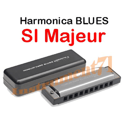 Stagg Harmonica Blues En Si Majeur 10 Compartiment Diatonique - Publicité Stagg Harmonica Blues En Si Majeur 10 Compartiment Diatonique - Publicité