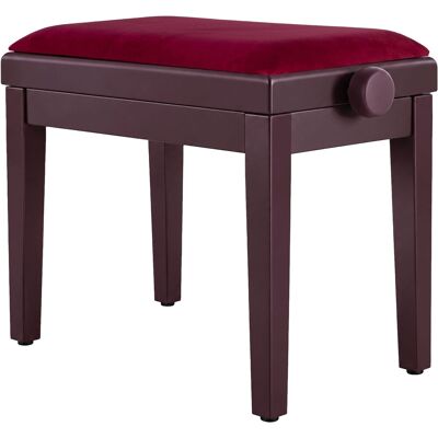 Classic Cantabile Banquette Piano Modèle A Palissandre Aspect Bois Velours Rouge Banc Clavier - Publicité Classic Cantabile Banquette Piano Modèle A Palissandre Aspect Bois Velours Rouge Banc Clavier - Publicité