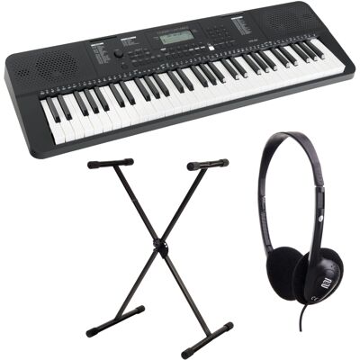 Classic Cantabile Piano Clavier Numerique Synthetiseur 61 Touches Usb Polyphonie 64 Set Support - Publicité Classic Cantabile Piano Clavier Numerique Synthetiseur 61 Touches Usb Polyphonie 64 Set Support - Publicité